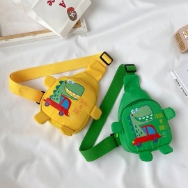 Cute Children Bag Cartoon Dinosaur Kids Bags Kindergarten Preschool Outdoor Travel Backpack for Boys Girls Shoulder Crossbody